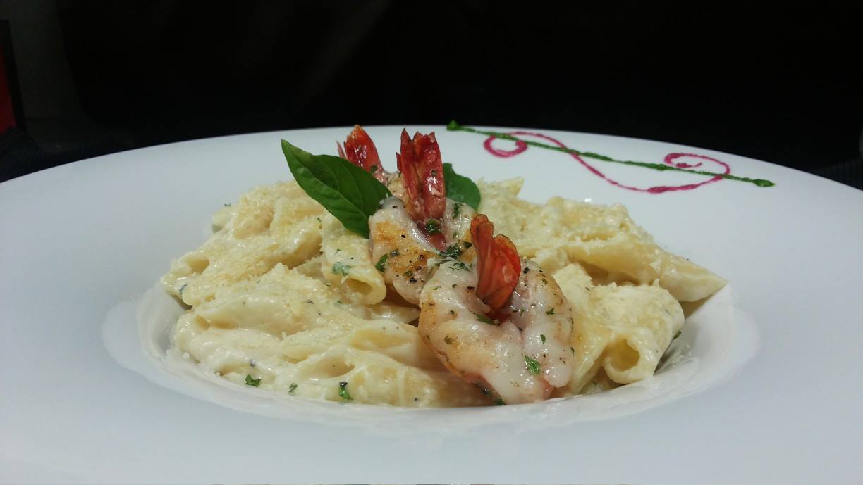 Chef Bishnu BC's signature dish 1 - gourmet Indian fusion