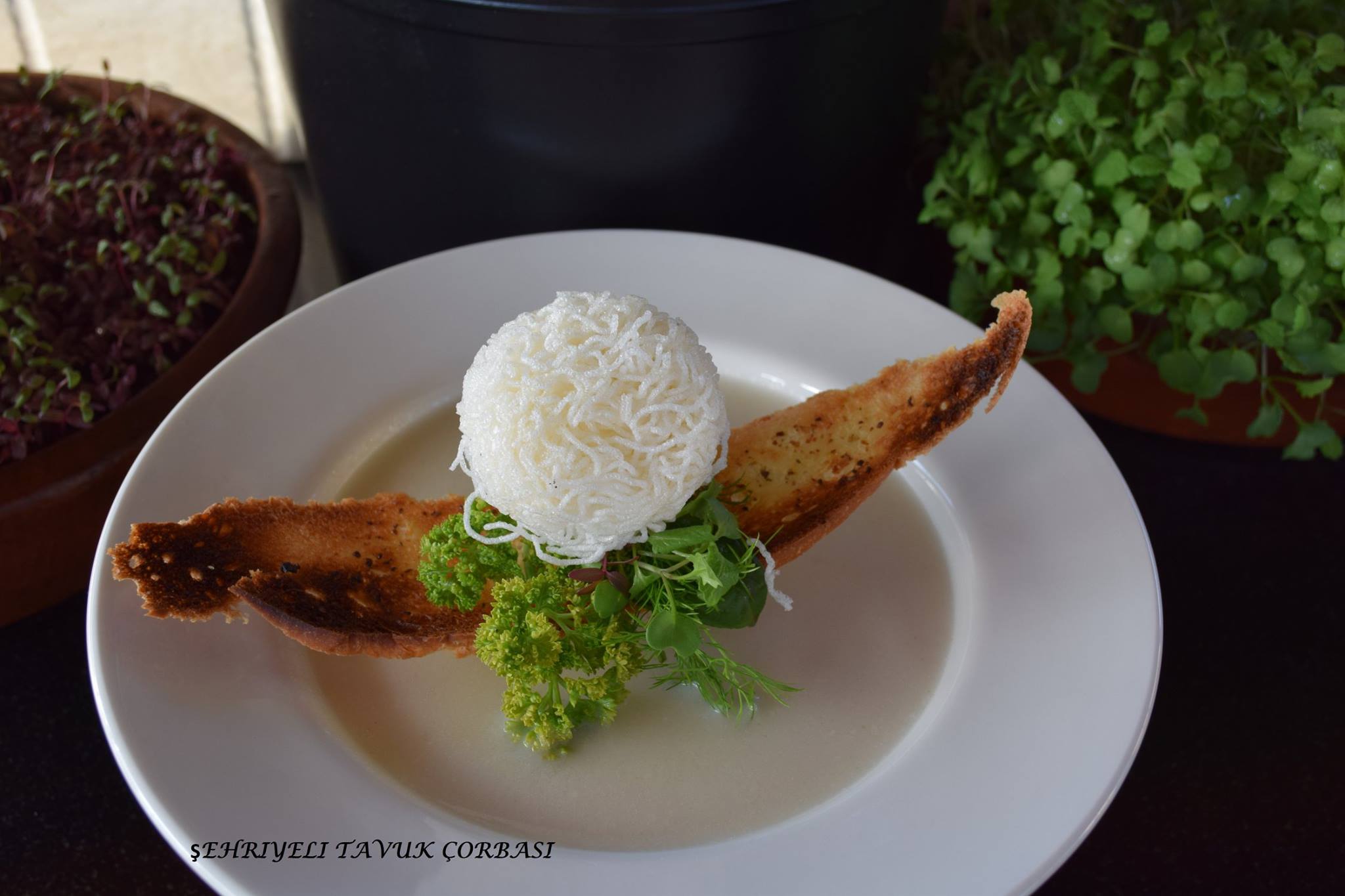 Chef Bishnu BC's signature dish 2 - gourmet Indian fusion