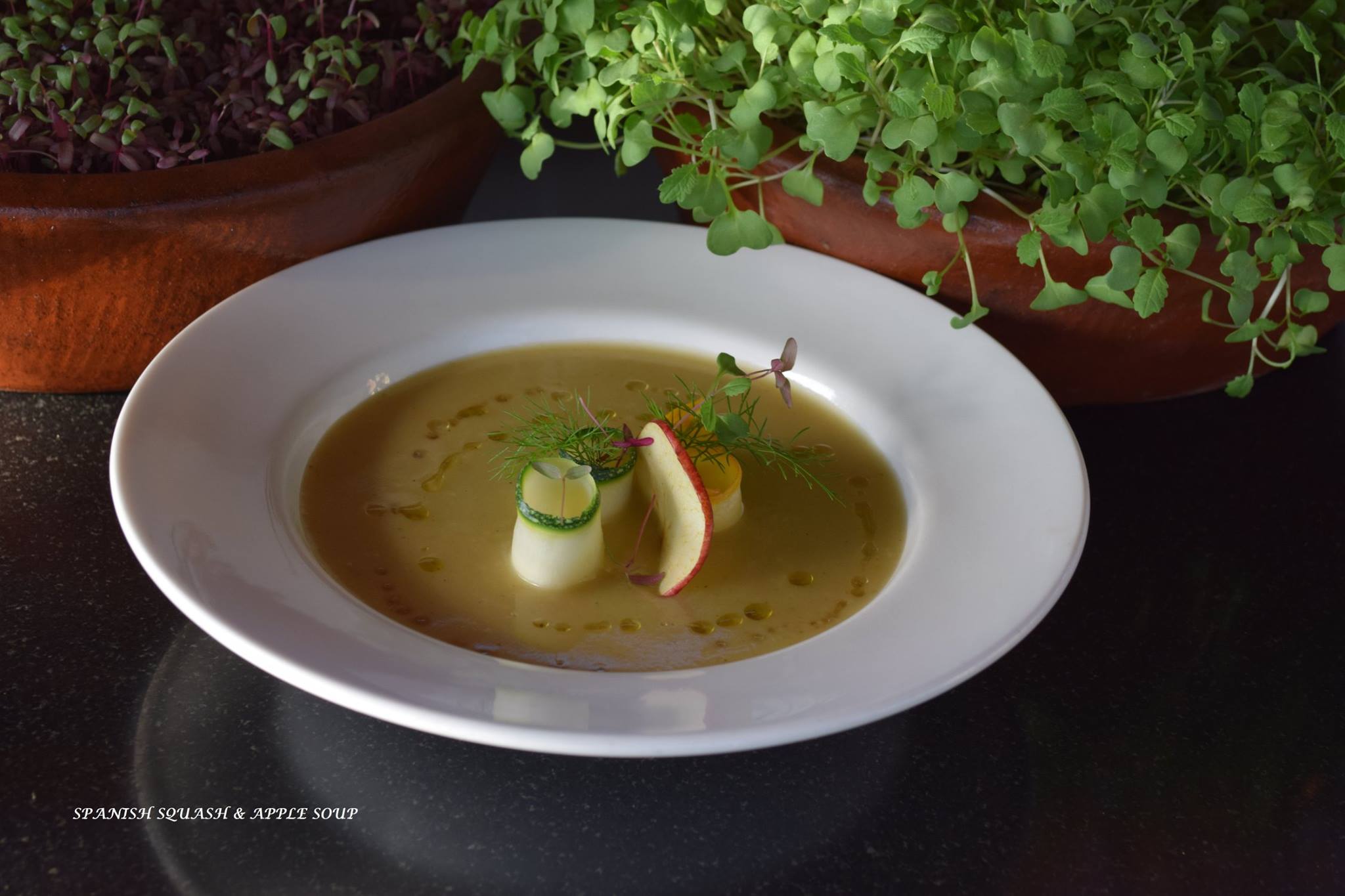 Chef Bishnu BC's signature dish 7 - gourmet Indian fusion