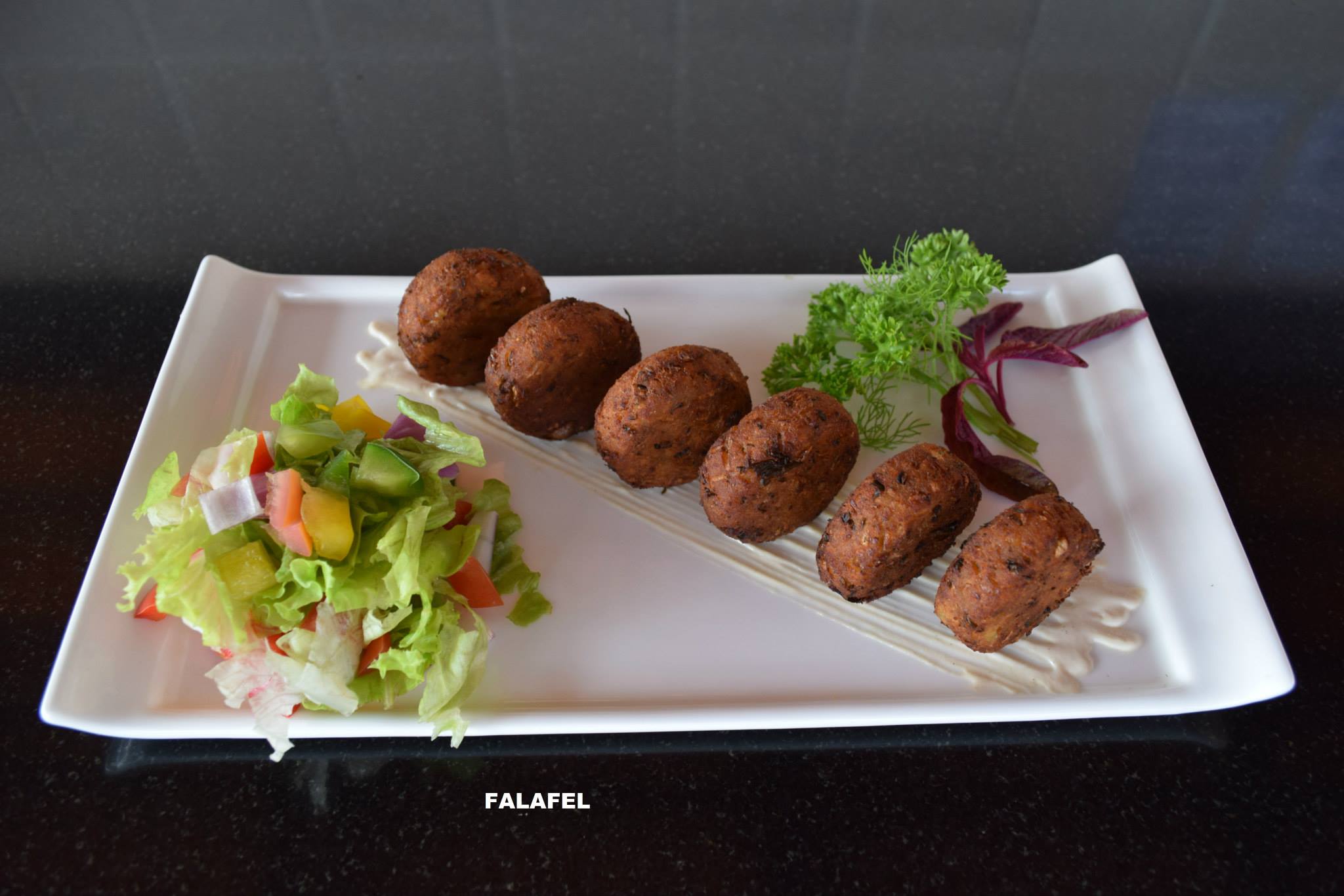 Chef Bishnu BC's signature dish 8 - gourmet Indian fusion